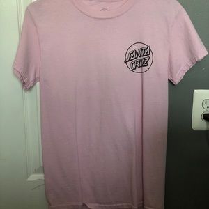 Odd Future x Santa Cruz Circle Logo Pink T-Shirt